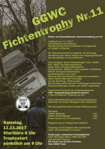 Fichtentrophy 2017